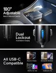 LISEN Retractable Car Charger for iPhone 17 Pro Max