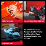 Griot’s Garage Ceramic All-In-One Wax for Car Waxing, Trucks, and RVs, Ideal for Defect Removal and Paint Protection, 16 Oz, 10895