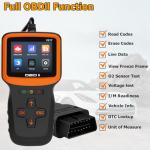 Zpana Car OBD2 Scanner Diagnostic Tool, Vehicle Check Engine Fault Code Readers, Data Clear I/M Readiness Automotive Error Scan Tool Accessories, Universal for SUV, Sedan, Truck