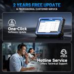 TOPDON ArtiDiag Pro OBD2 Scanner Diagnostic Tool, ECU Coding, Bidirectional Scan Tool with 35+ Services, V.A.G Guided, FCA SGW/R.e.Nault, Can FD DoIP/All Systems