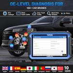 TOPDON ArtiDiag Pro OBD2 Scanner Diagnostic Tool, ECU Coding, Bidirectional Scan Tool with 35+ Services, V.A.G Guided, FCA SGW/R.e.Nault, Can FD DoIP/All Systems
