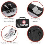 2-in-1 First Aid Kit Set for Home & Car