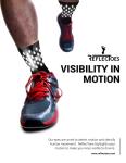Reflective Socks for Running and Cycling - High Visibility