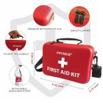 426 Piece Waterproof First Aid Kit for All Adventures
