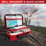 426 Piece Waterproof First Aid Kit for All Adventures