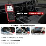 OBD2 Scanner Tool for Check Engine Diagnostics