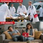 426 Piece Waterproof First Aid Kit for All Adventures