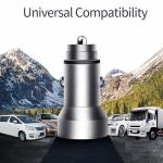 2-Pack Quick Charge Car USB Phone Adapters