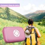 273-Piece Pink Car Emergency First-Aid Kit