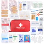 194-Piece Compact First Aid Kit for Travel