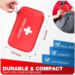 194-Piece Compact First Aid Kit for Travel