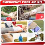 194-Piece Compact First Aid Kit for Travel