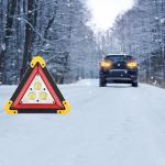 Rechargeable Waterproof Safety Triangle Light for Cars