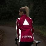 Proviz Nightrider Jacket in Raspberry, Size 10