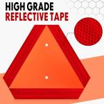 Yaocom Slow Moving Vehicle Sign with Mounting Bracket