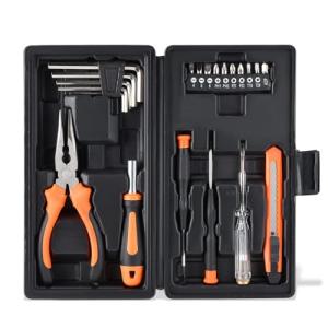 22-Piece Tool Kit for Home and Garage