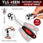 TLGREEN 108-Piece Socket Tool Kit for Cars