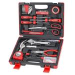 32-Piece DIY Tool Kit with Toolbox and Wrenches