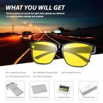 Night Vision Driving Glasses for Eyeglasses Users