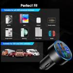 Multi-Port Car Phone Charger for iPhone and iPad