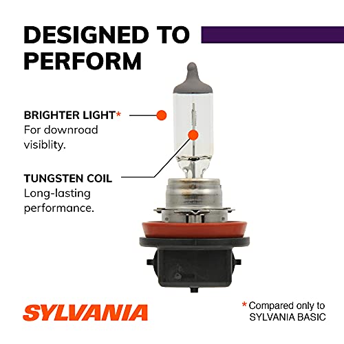 H11 XtraVision Halogen Headlight Bulb Set