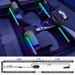Smart RGB Car Lights with APP & Music Sync