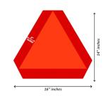 Slow Moving Vehicle Signs - Reflective Triangle Stickers