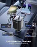 SUPERONE Retractable Fast Car Phone Charger