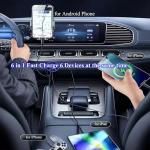 6-in-1 Fast Charge USB C Car Phone Charger