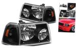 Black Housing Headlights for Ford Ranger 2001-2011