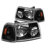 Black Housing Headlights for Ford Ranger 2001-2011