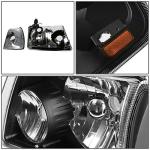 Black Housing Headlights for Ford Ranger 2001-2011