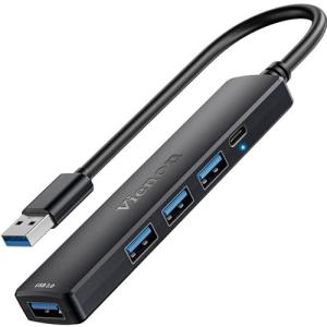 5-Port USB 3.0 Hub with USB-C Power Port