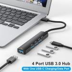5-Port USB 3.0 Hub with USB-C Power Port