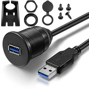 USB 3.0 Flush Mount Extension Cable for Vehicles