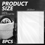 Extra-Large Waterproof Tire Covers - 8PCS