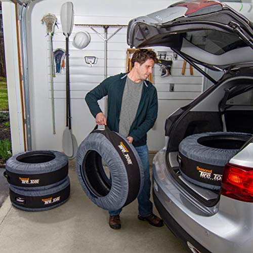 Kurgo Tire Totes - Portable Wheel Bags, Universal Fit