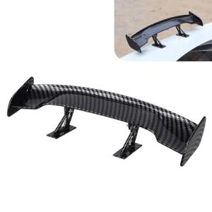 Diamall 9.65" Mini Carbon Fiber Car Spoiler