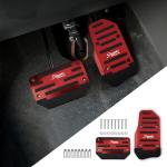 Non-Slip Aluminum Car Pedal Covers - 2 Pack
