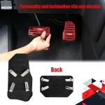Non-Slip Aluminum Car Pedal Covers - 2 Pack