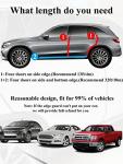SYOAUTO 32Ft Door Edge Guard Black Car Protector