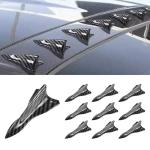 10PCS Car Diffuser Shark Fin Kit - Carbon