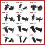 240PCS Car Bumper Clips Kit for Most Cars