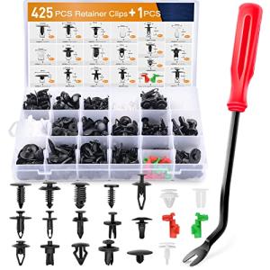 425 Pcs Car Body Clips Set for Auto Repairs
