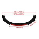 Universal Car Front Bumper Lip Spoiler Kit