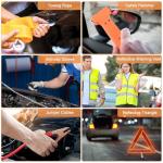Complete Roadside Emergency Safety Kit with Tools