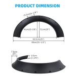 Dreamizer 4-Pack Universal Extra Wide Fender Flares