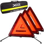 XOOL 3-Pack Emergency Warning Triangle Kit