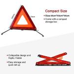 XOOL 3-Pack Emergency Warning Triangle Kit