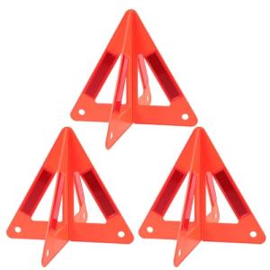 Car Emergency Reflector Triangle Kit - 6 Pack